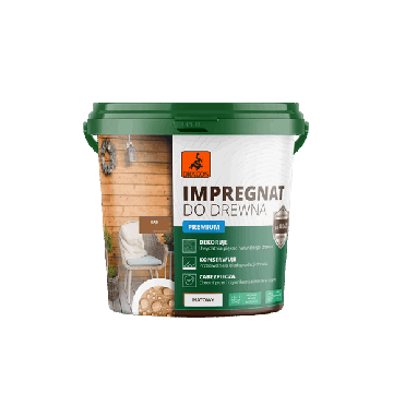 Impregnare Lemn Acrilică Premium steja 1L Dragon