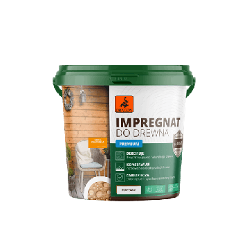 Impregnare Lemn Acrilică Premium Culoare pin Oregon 1L Dragon