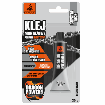 Adeziv de montaj Dragon Power polimer hibrid incolor 20g Dragon