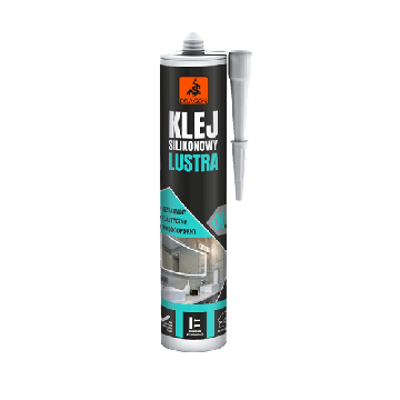 Adeziv Silicon Pentru Oglinzi incolor 280ml Dragon