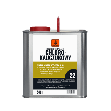 Diluant Pentru Cauciuc Clorinat incolor 2,5L Dragon