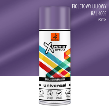 Spray Universal Email Fioletowy liliowy RAL 4005 400ml Dragon