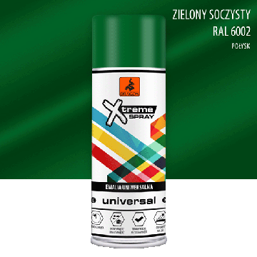 Spray Universal Email Zielony soczysty RAL 6002 400ml Dragon