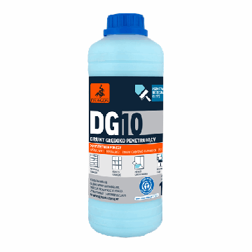 Grunt głęboko penetrujący DG10 Blauer Engel Culoare albastru deschis 1L Dragon