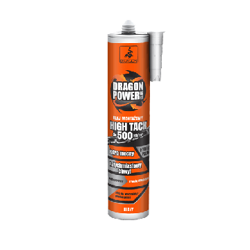 Klej montażowy Dragon Power polimer hybrydowy Alb 290ml Dragon
