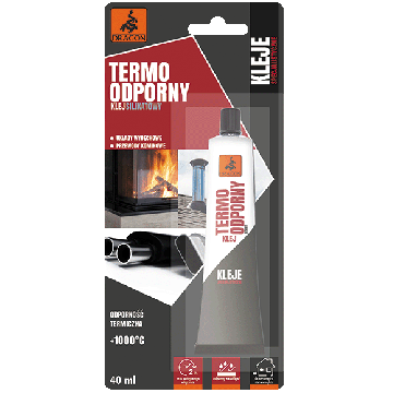 Adeziv silicat rezistent la căldură 40ml Dragon