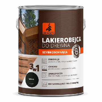 Lac Colorare Lemn Cu Uscare Rapidă wenge 2,5L Dragon