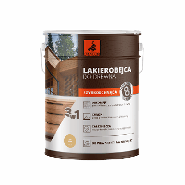 Lac Colorare Lemn Cu Uscare Rapidă Culoare stejar deschis 5L