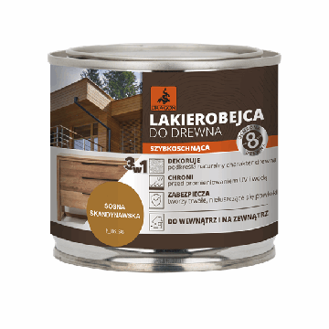 Lac Colorare Lemn Cu Uscare Rapidă Culoare pin Scandinav 200ml