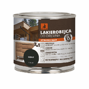 Lac Colorare Lemn Cu Uscare Rapidă wenge 200ml
