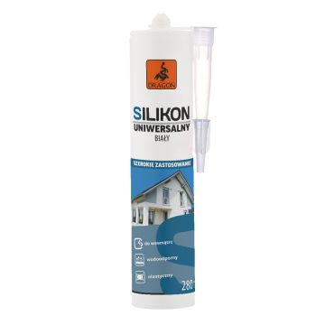 Silicon Universal Alb 280ml Dragon